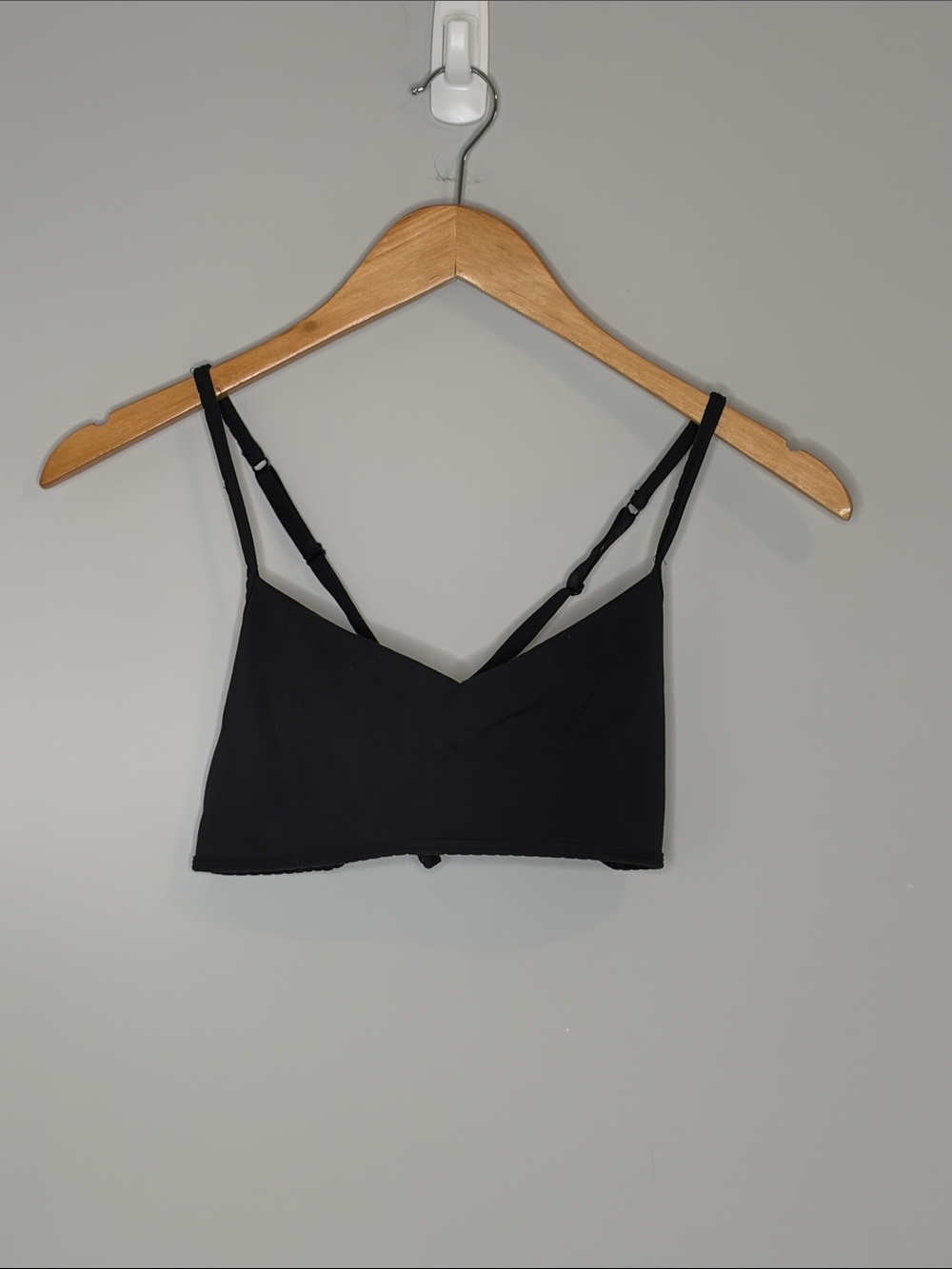 2 for $25 lululemon athletica Black Adjustable-Strap Bralette